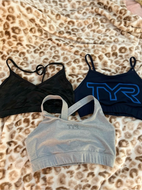 TYR Other - TYR Women's Sports Bra Trio - Black, Navy, Light Gray
